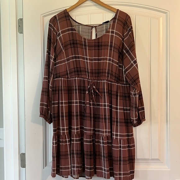 Torrid Mini Challis Skater Dress size 2X - Picture 3 of 9